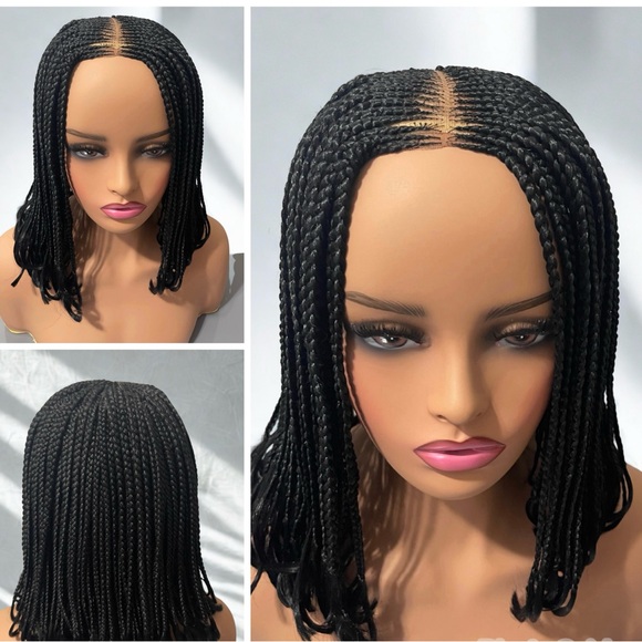 New Glueless Cornrow Braided Wigs - Picture 1 of 4